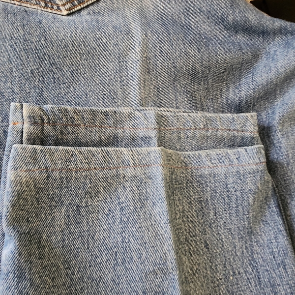 Levi's 550 Classic Relaxed Blue Denim Jeans Mens - Picture 5 of 5